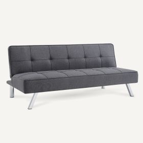 Fabric Convertible Sofa Bed, Folding Sleeper for Living Room for Living Room